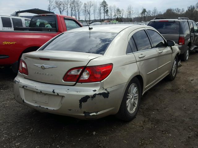 1C3LC56K57N528869 - 2007 CHRYSLER SEBRING TO GOLD photo 4