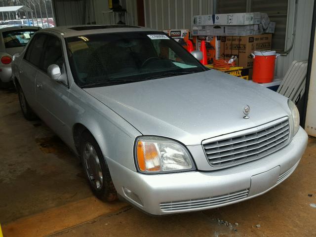 1G6KD54Y1YU351808 - 2000 CADILLAC DEVILLE GRAY photo 1