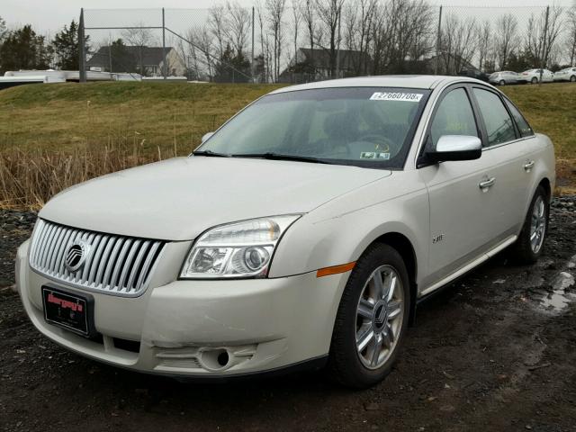 1MEHM42W98G606978 - 2008 MERCURY SABLE PREM GRAY photo 2