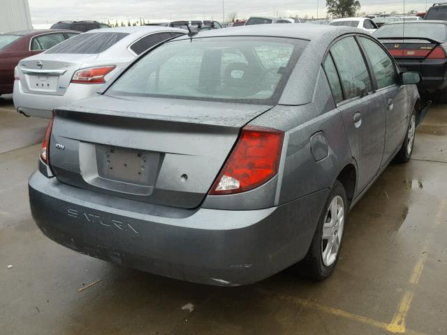 1G8AJ55F47Z197833 - 2007 SATURN ION LEVEL GRAY photo 4