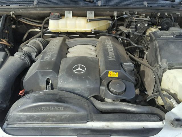 4JGAB54E03A378718 - 2003 MERCEDES-BENZ ML 320 SILVER photo 7