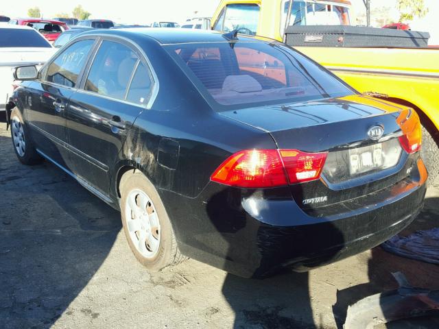 KNAGE228995292291 - 2009 KIA OPTIMA LX BLACK photo 3