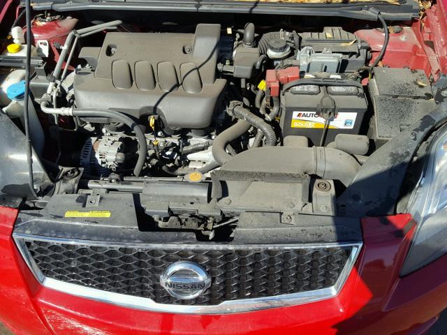 3N1AB6APXCL687995 - 2012 NISSAN SENTRA 2.0 RED photo 7