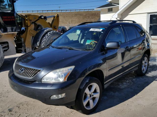 2T2HK31U47C009814 - 2007 LEXUS RX 350 GRAY photo 2