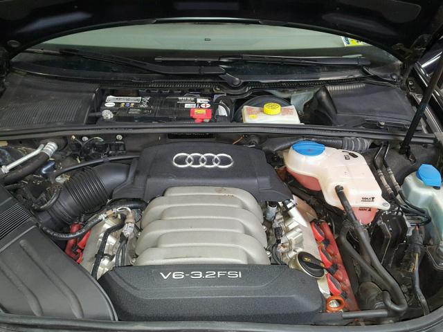 WAUDH78E97A254441 - 2007 AUDI A4 3.2 QUA BLUE photo 7