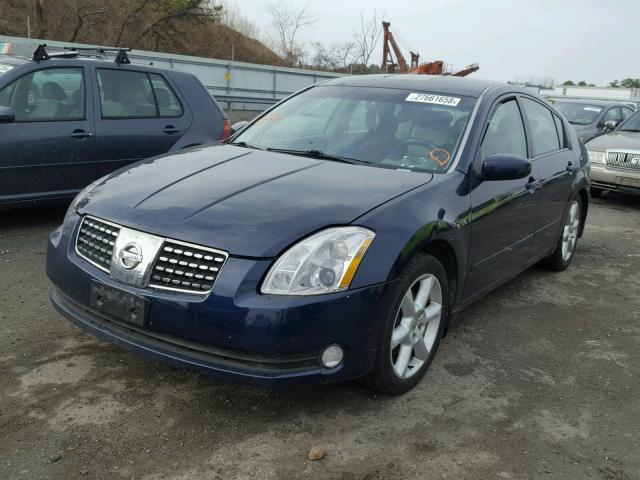 1N4BA41E24C816967 - 2004 NISSAN MAXIMA SE BLUE photo 2