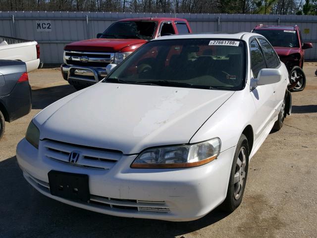 JHMCG56631C032439 - 2001 HONDA ACCORD EX WHITE photo 2