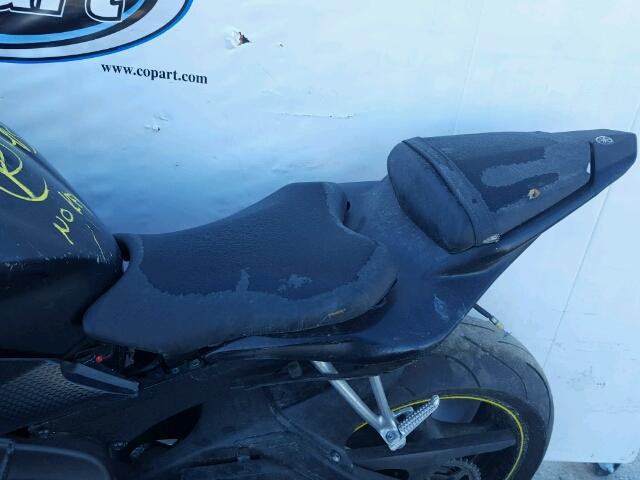 JYARJ12E16A004284 - 2006 YAMAHA YZFR6 L BLACK photo 6