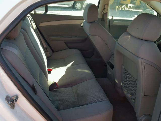 1G1ZH57B894265980 - 2009 CHEVROLET MALIBU 1LT 白色 照片 6