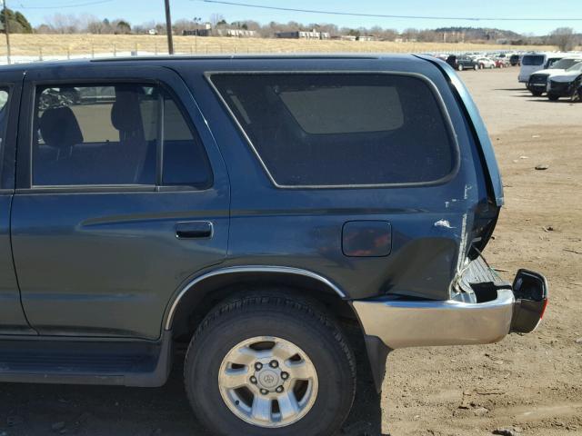 JT3HN86R2W0143912 - 1998 TOYOTA 4RUNNER SR GREEN photo 9