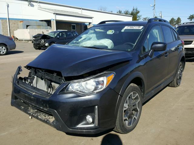 JF2GPABCXH8222213 - 2017 SUBARU CROSSTREK BLACK photo 2