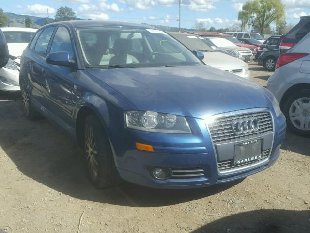 WAUNF78PX8A027871 - 2008 AUDI A3 2.0 PRE BLUE photo 1