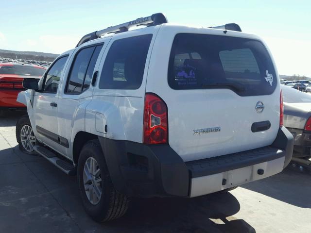 5N1AN0NU1EN813239 - 2014 NISSAN XTERRA X WHITE photo 3