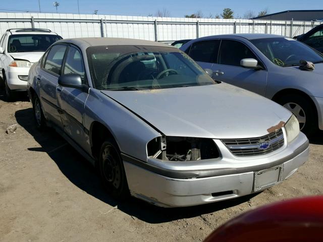 2G1WF52EX39119384 - 2003 CHEVROLET IMPALA SILVER photo 1