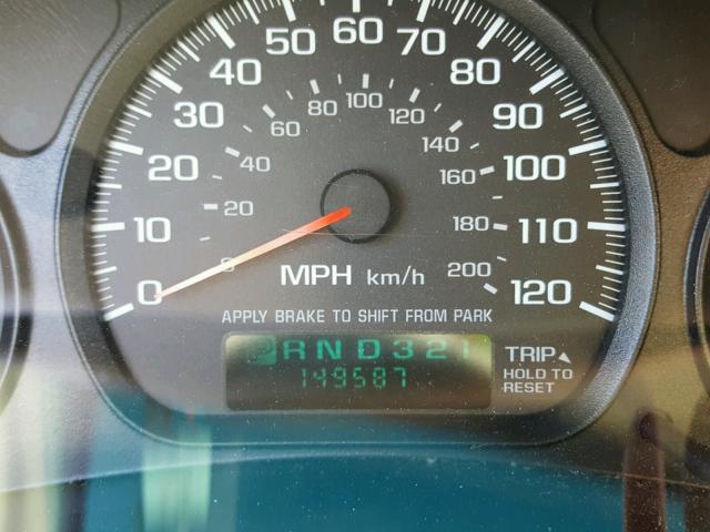 2G1WF52EX39119384 - 2003 CHEVROLET IMPALA SILVER photo 8