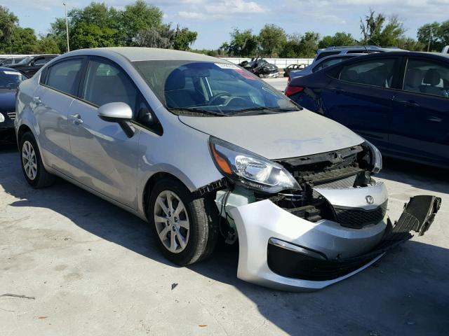 KNADM4A34G6558914 - 2016 KIA RIO LX Արծաթագույն լուսանկար 1