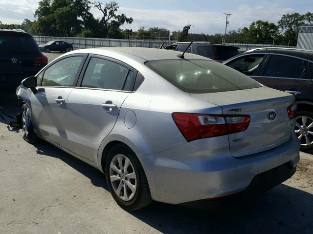 KNADM4A34G6558914 - 2016 KIA RIO LX Արծաթագույն լուսանկար 3