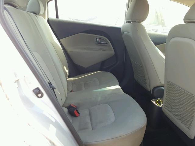 KNADM4A34G6558914 - 2016 KIA RIO LX Արծաթագույն լուսանկար 6