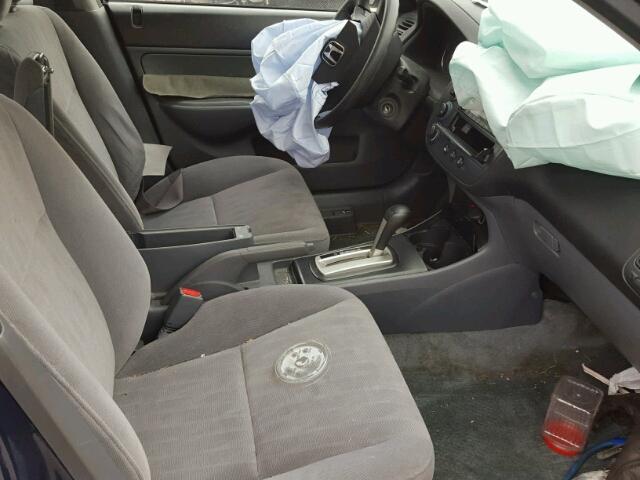 2HGES26883H563551 - 2003 HONDA CIVIC EX ლურჯი ფოტო 5