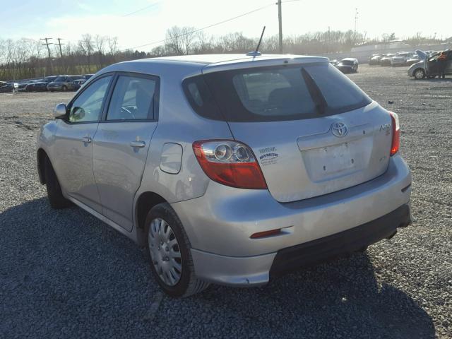 2T1LE4EE9AC014139 - 2010 TOYOTA COROLLA MA SILVER photo 3