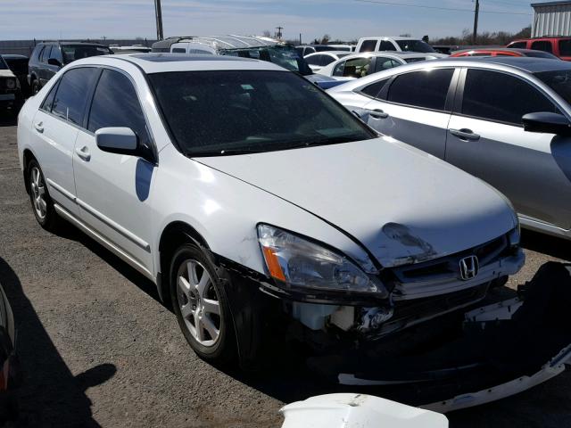 1HGCM66585A043138 - 2005 HONDA ACCORD EX WHITE photo 1