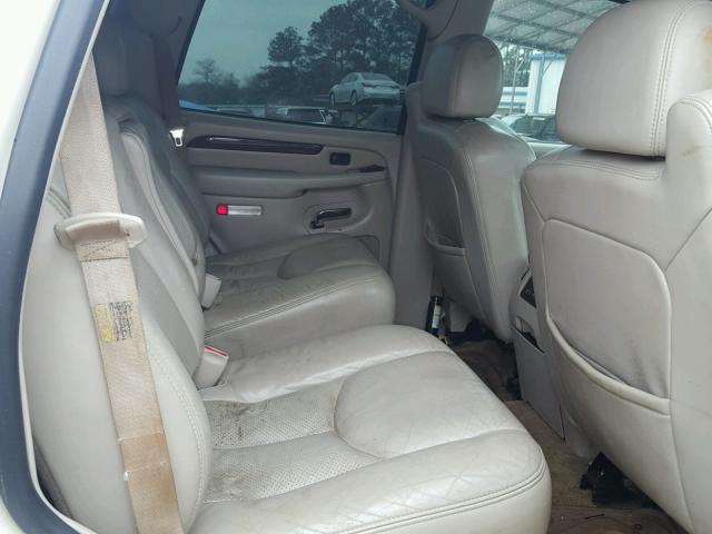 1GYEK63N03R220730 - 2003 CADILLAC ESCALADE L WHITE photo 6