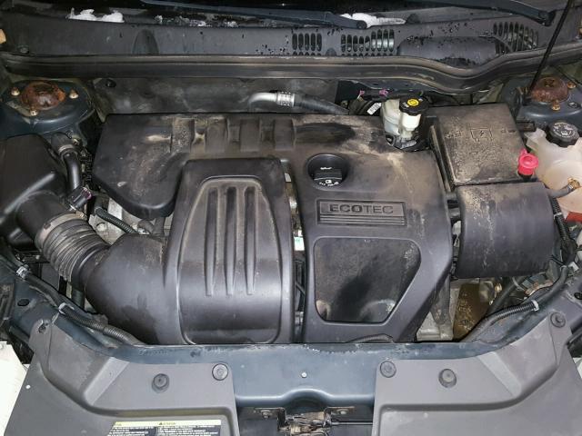 1G1AK18F487351213 - 2008 CHEVROLET COBALT LS CHARCOAL photo 7