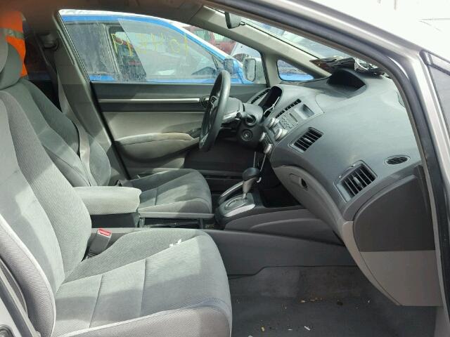 1HGFA16809L008705 - 2009 HONDA CIVIC EX Gümüş foto 5