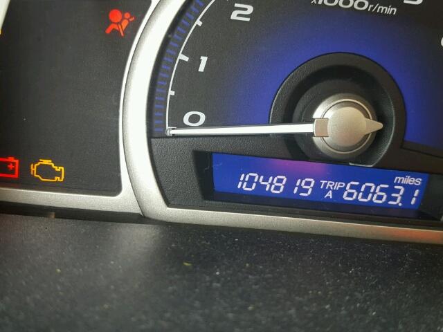 1HGFA16809L008705 - 2009 HONDA CIVIC EX Gümüş foto 8