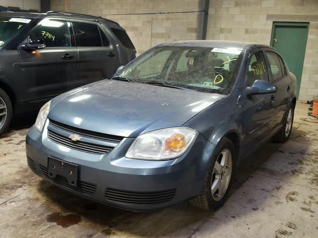 1G1AL58F167650160 - 2006 CHEVROLET COBALT LT BLUE photo 2