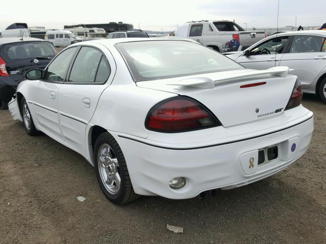 1G2NV52E44C188379 - 2004 PONTIAC GRAND AM G WHITE photo 3