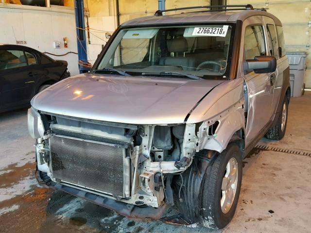 5J6YH28514L000028 - 2004 HONDA ELEMENT EX SILVER photo 2