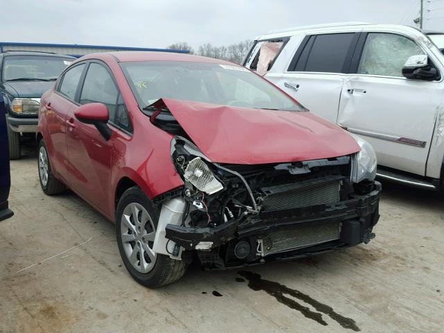 KNADM4A35D6290757 - 2013 KIA RIO LX Կարմիր լուսանկար 1