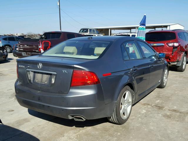 19UUA66226A067729 - 2006 ACURA 3.2TL GRAY photo 4