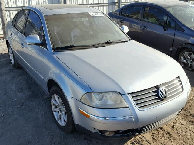 WVWPD63B24P243809 - 2004 VOLKSWAGEN PASSAT GLS BLUE photo 1