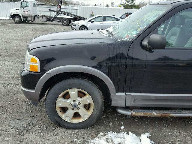 1FMZU73K33UB13371 - 2003 FORD EXPLORER X BLACK photo 9