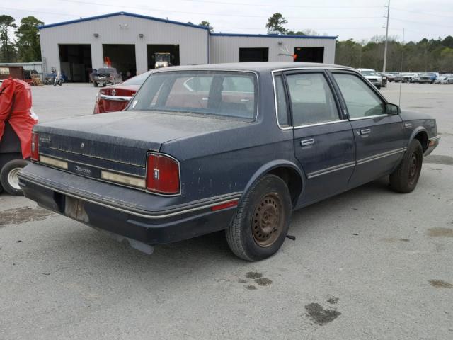 1G3AJ19R4FG405660 - 1985 OLDSMOBILE CUTLASS CI 蓝色 照片 4