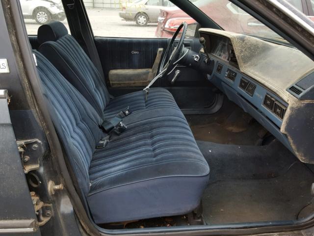 1G3AJ19R4FG405660 - 1985 OLDSMOBILE CUTLASS CI 蓝色 照片 5