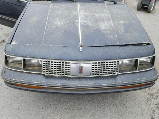 1G3AJ19R4FG405660 - 1985 OLDSMOBILE CUTLASS CI 蓝色 照片 7