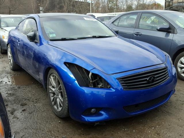 JNKCV64FX9M652547 - 2009 INFINITI G37 BLUE photo 1