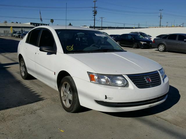 1G8AJ55F07Z120246 - 2007 SATURN ION LEVEL WHITE photo 1