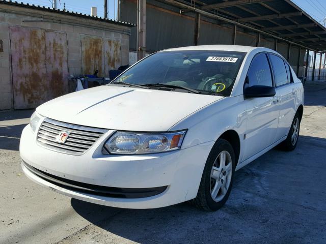 1G8AJ55F07Z120246 - 2007 SATURN ION LEVEL WHITE photo 2