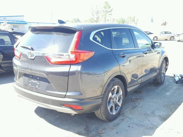 7FARW1H55JE009036 - 2018 HONDA CR-V EX CHARCOAL photo 4