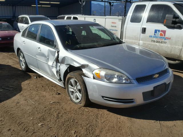 2G1WF5E35C1158327 - 2012 CHEVROLET IMPALA LS SILVER photo 1