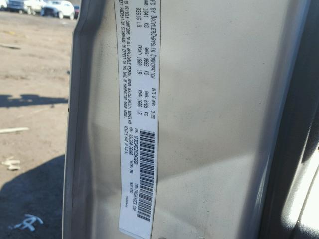 1P3ES46C2YD543668 - 2000 PLYMOUTH NEON BASE 银色 照片 10