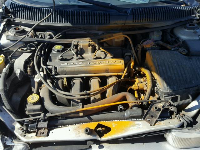 1P3ES46C2YD543668 - 2000 PLYMOUTH NEON BASE 银色 照片 7