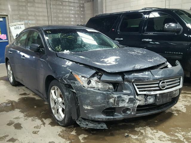 1N4AA5AP8CC855600 - 2012 NISSAN MAXIMA S GRAY photo 1