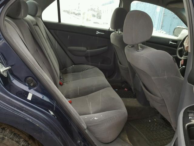 1HGCM56317A011966 - 2007 HONDA ACCORD SE BLUE photo 6