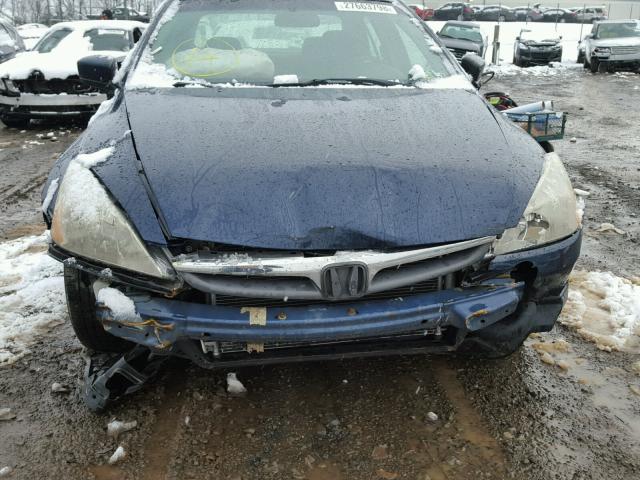 1HGCM56317A011966 - 2007 HONDA ACCORD SE BLUE photo 9