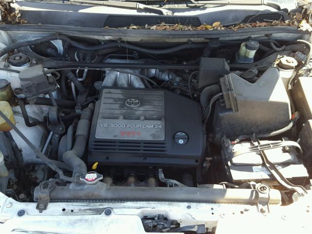 JTEHF21A610036048 - 2001 TOYOTA HIGHLANDER WHITE photo 7